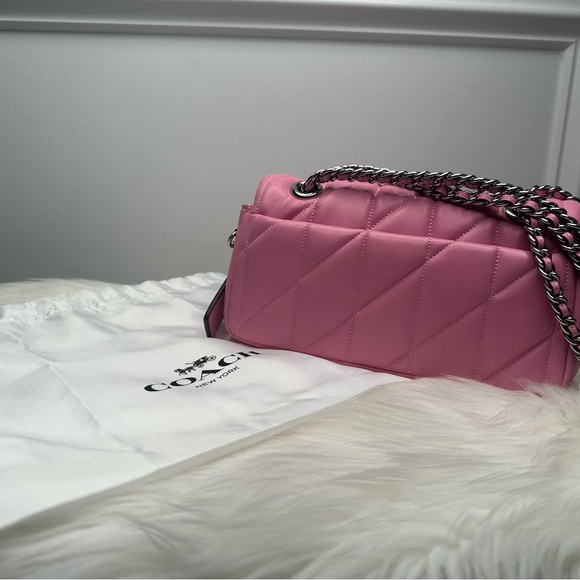 Coach Quilted Tabby in Vivid Pink - Picture 2 of 8